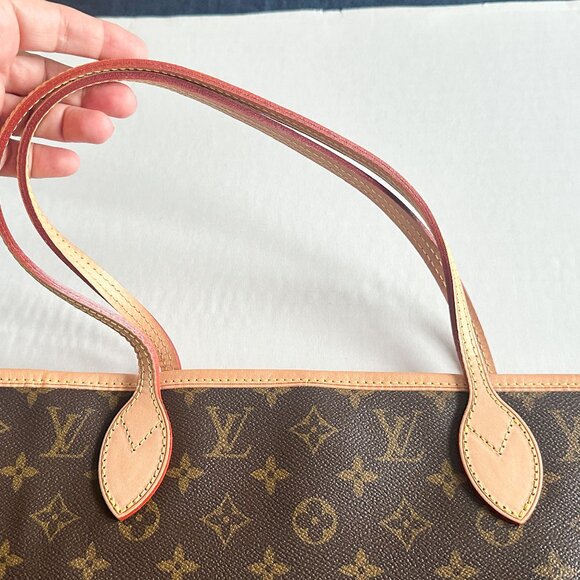NWOT Authentic Louis Vuitton Neverfull MM Monogram Mid Size - Vintage - Picture 7 of 10